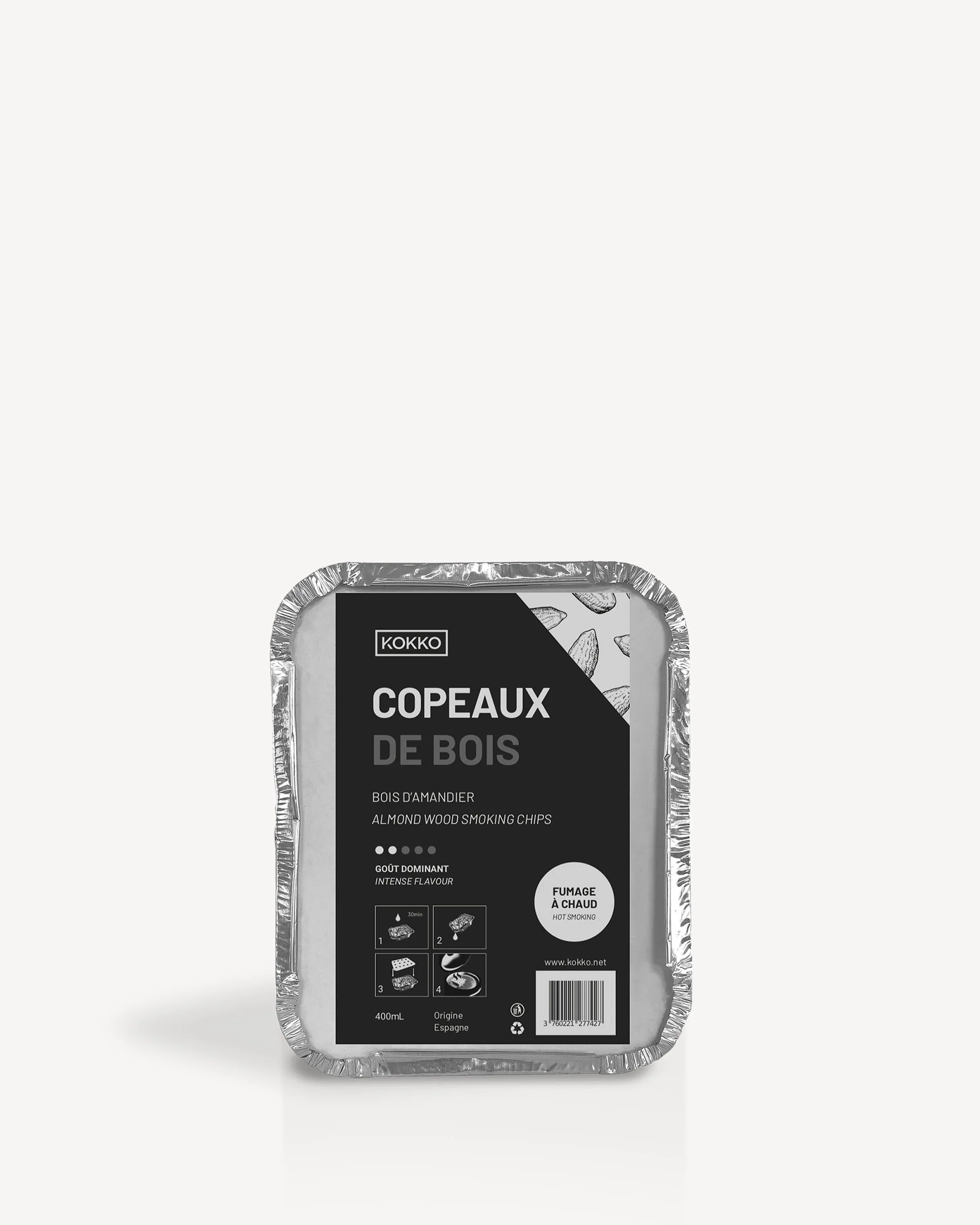 Boite de copeaux de bois pour fumage à chaud - Image 3