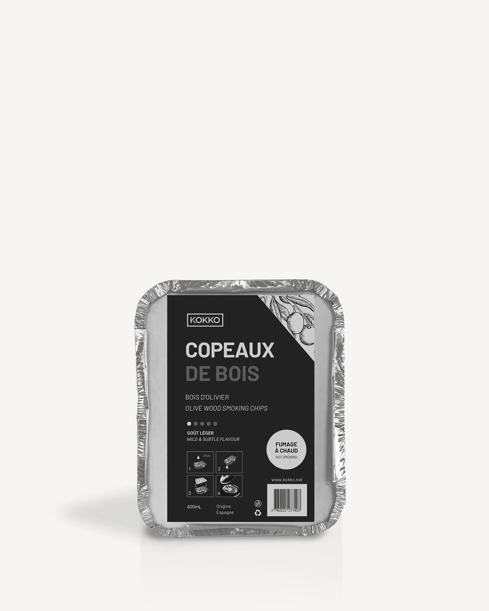Boite de copeaux de bois pour fumage à chaud - Image 5