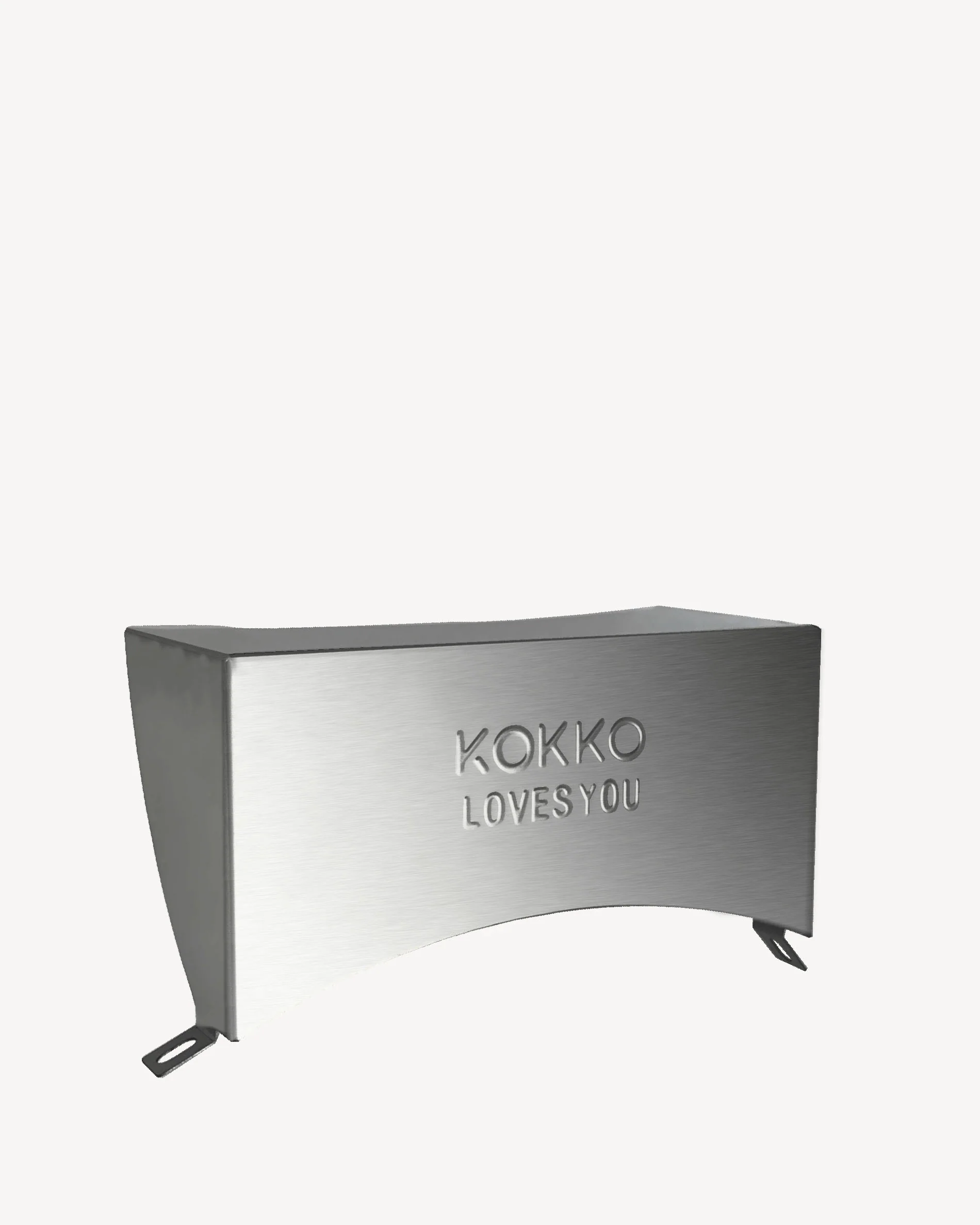 Cache en inox pour charnière