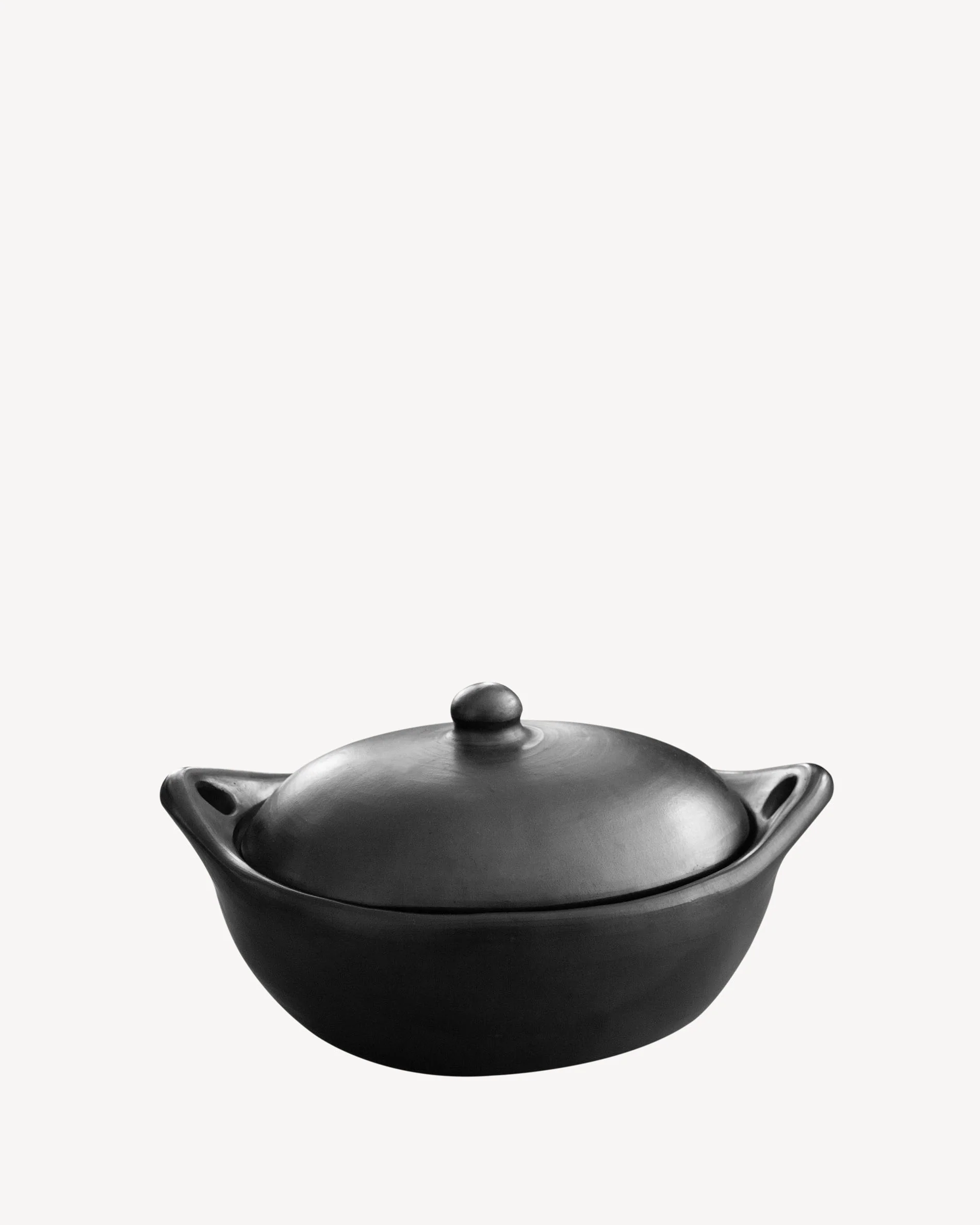 Cocotte en argile noire Chamba pour Kokko XL 22" - Image 3