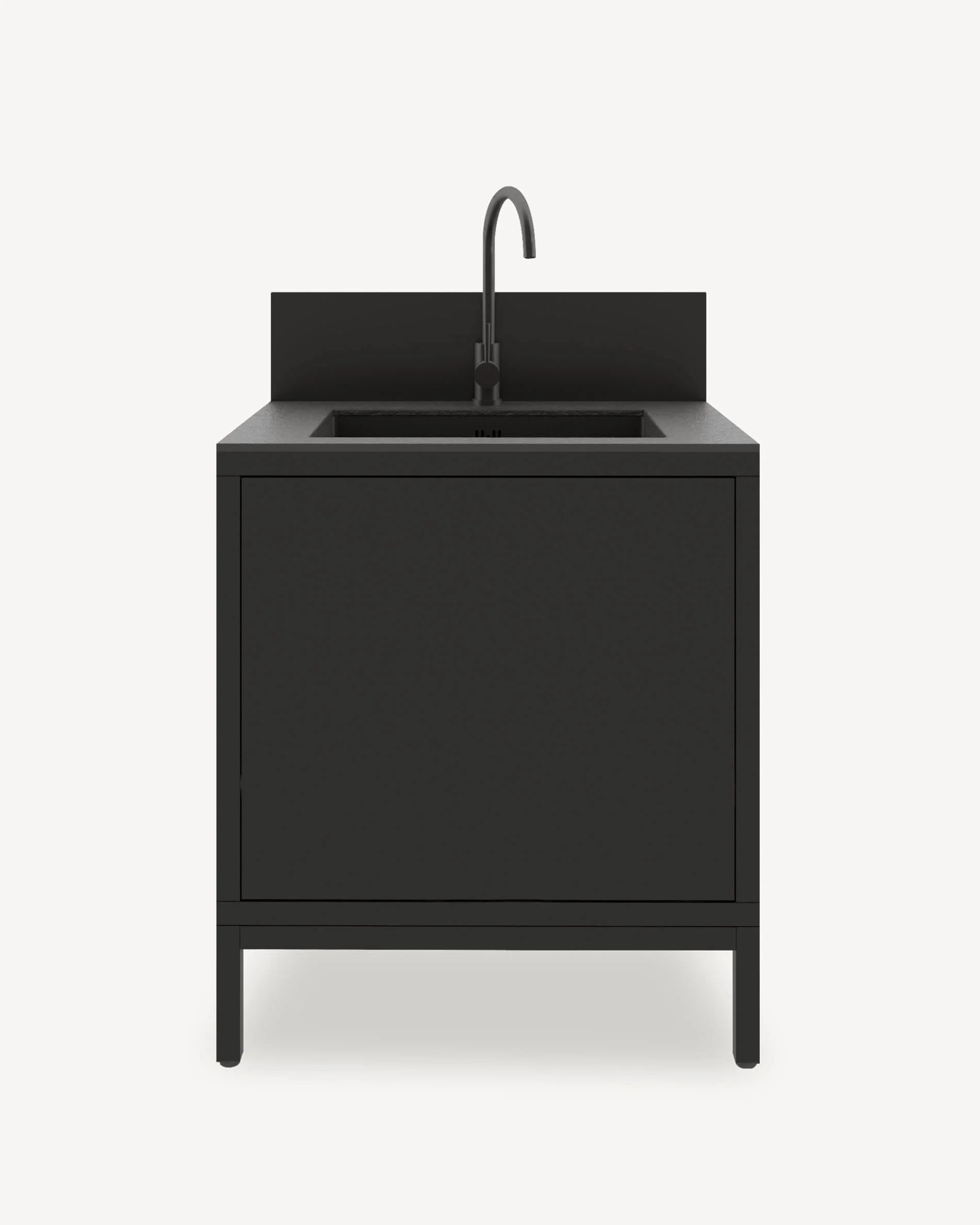 Cuisine d’extérieur PILOTIS – 4 modules, évier inox & module d’angle pour Kokko - Image 40