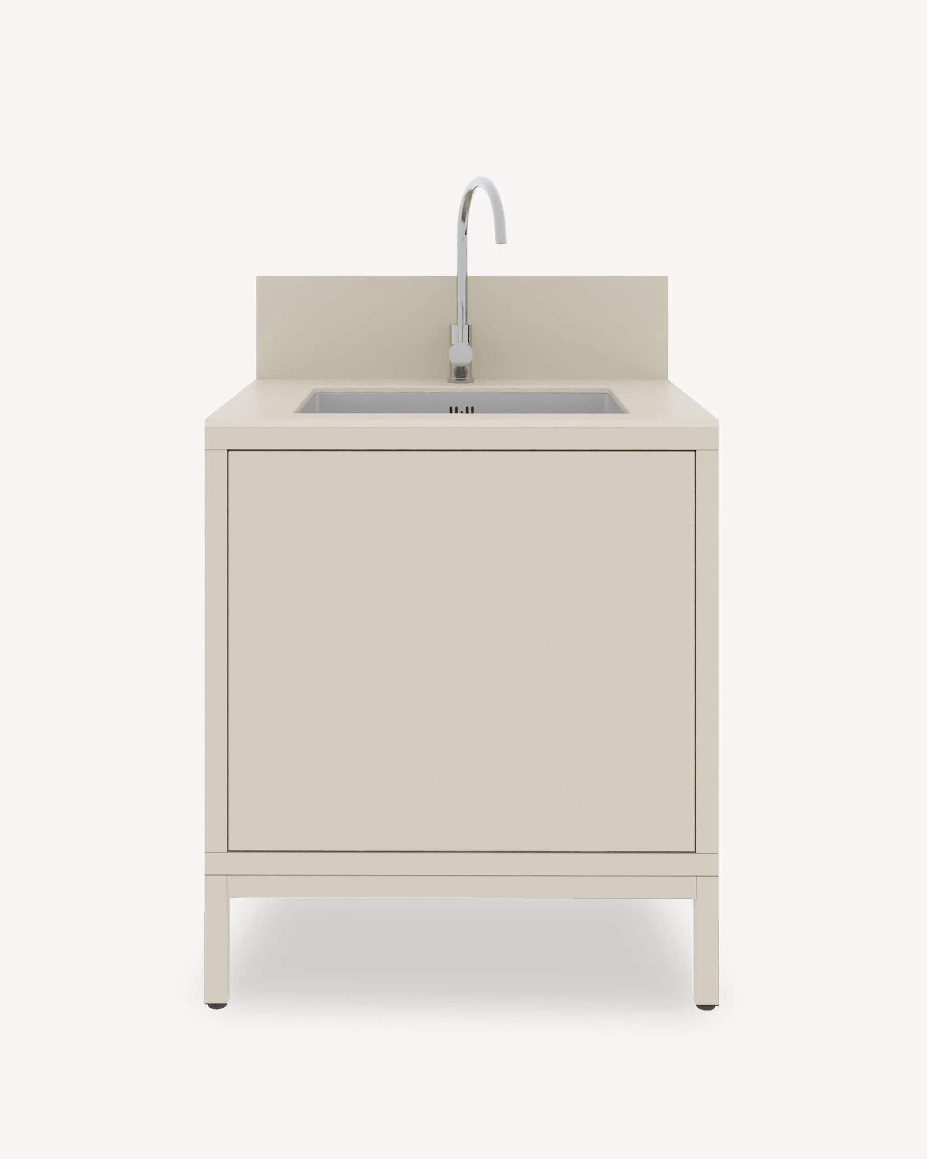 Cuisine d’extérieur PILOTIS – 4 modules, évier inox & module d’angle pour Kokko - Image 41