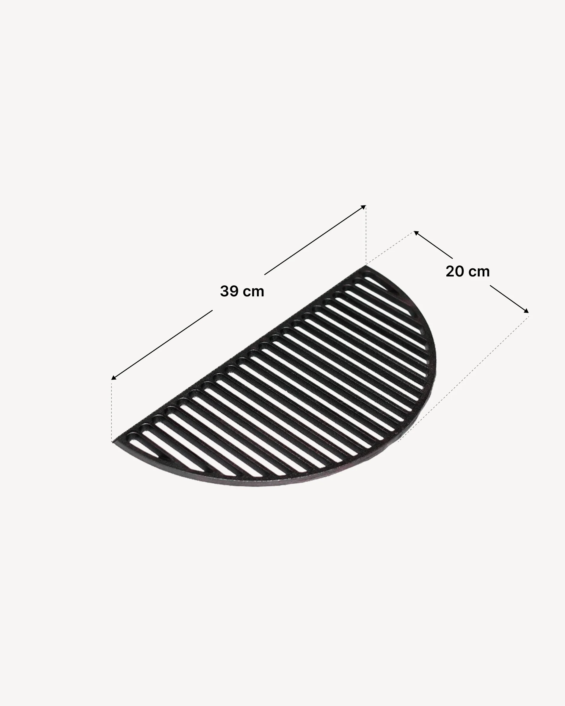 Demi grille de cuisson en fonte - Image 3