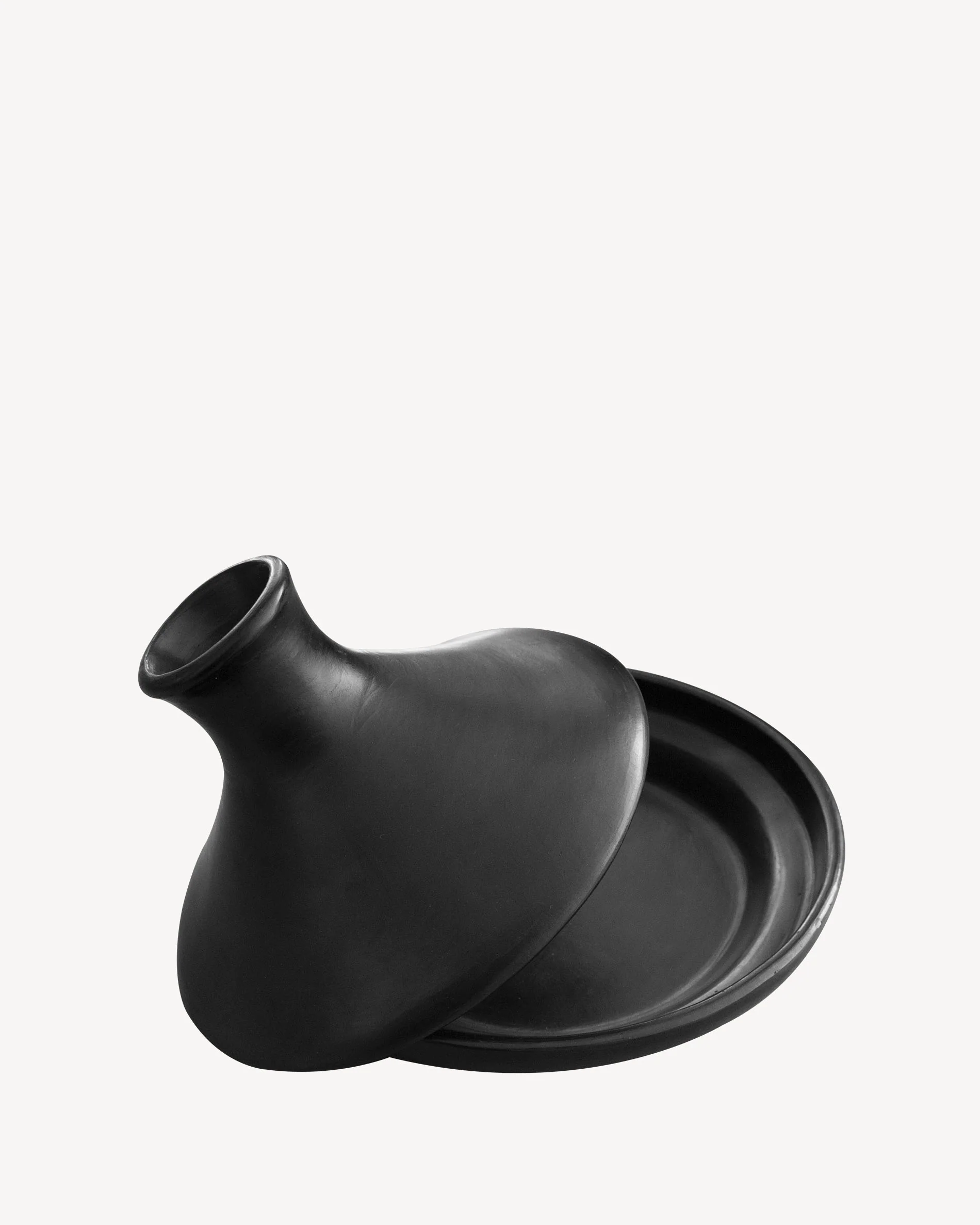 Plat à tajine en argile noire Chamba - Ø32cm - Image 4