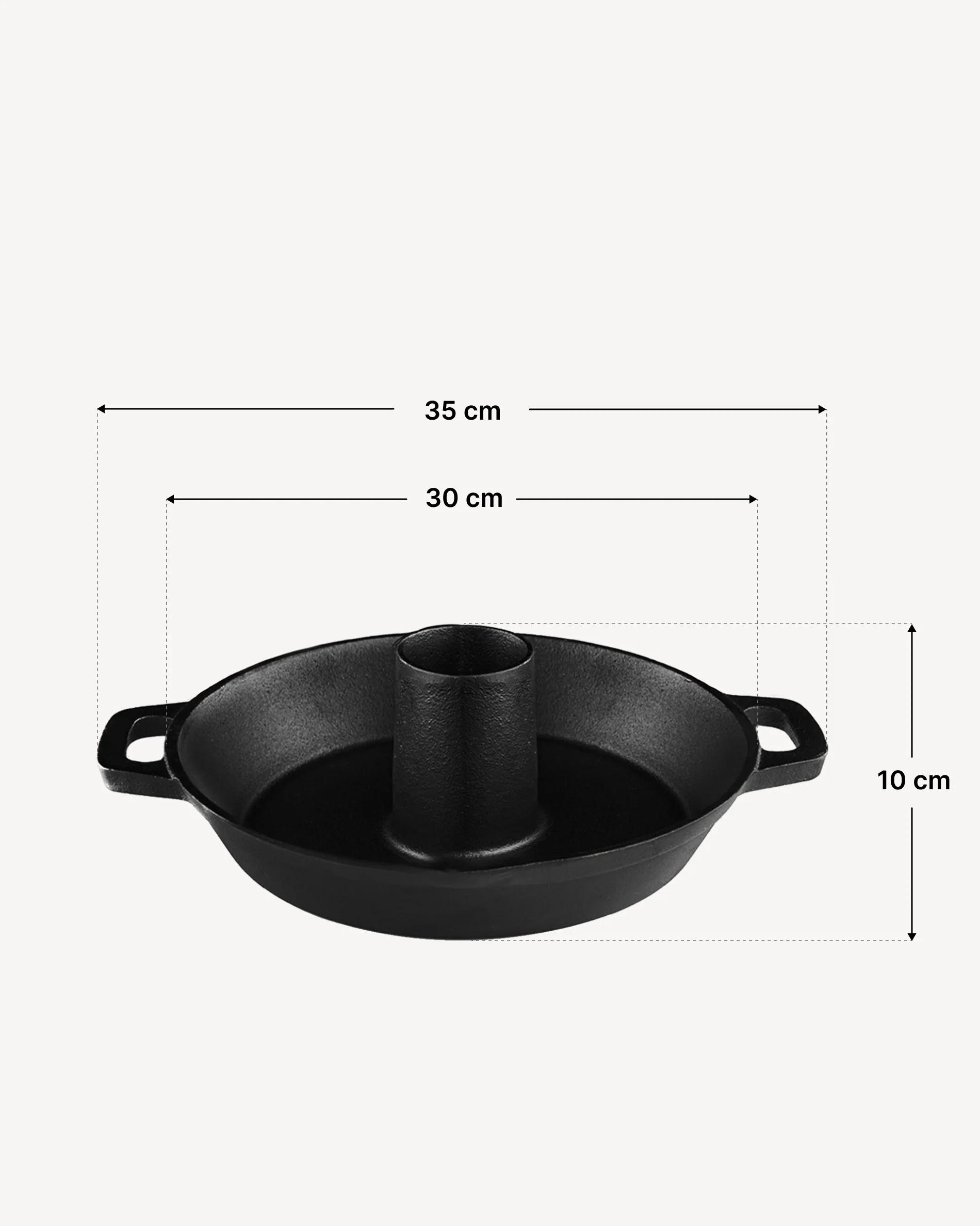 Support de cuisson en fonte pour volaille - Image 4