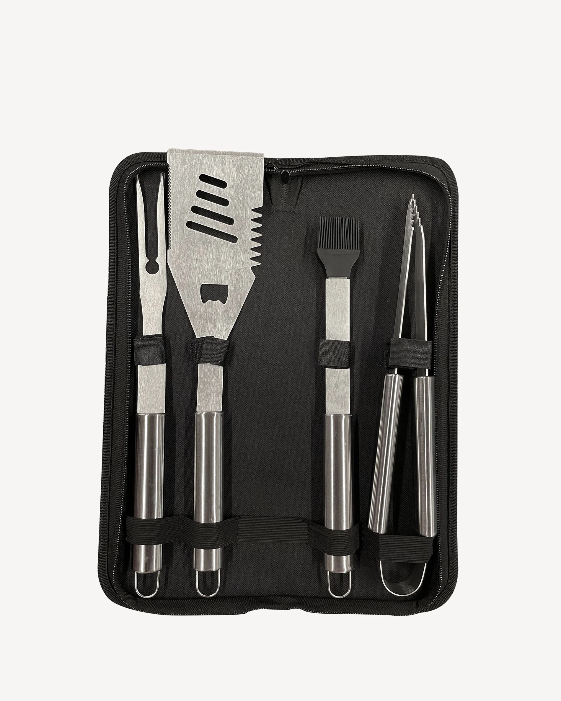 Trousse de 4 ustensiles inox