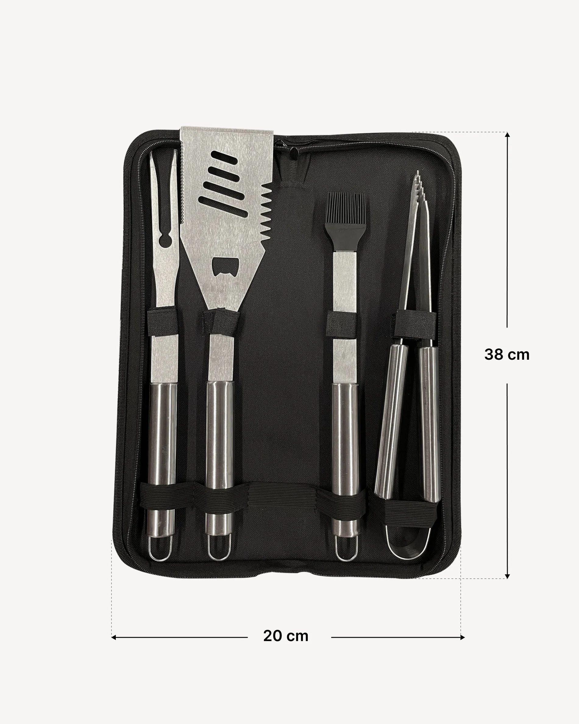 Trousse de 4 ustensiles inox - Image 2